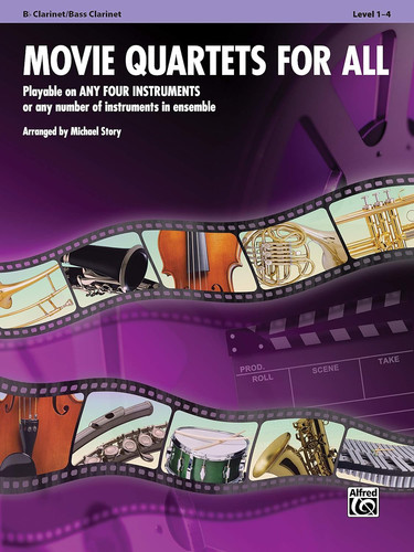 Movie quartets for - movie, b-flat