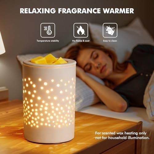 Ceramic electric wax burner - ceramic,