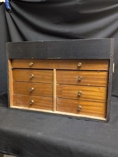 Custom Made Wooden Engineers Tool Chest, In Great Condition Well Built! Tool Box