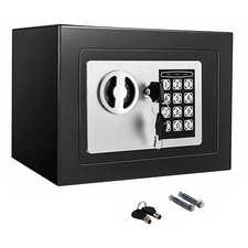 4.6L Solid Steel Safe Heavy