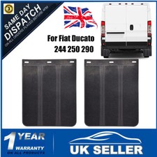 MudFlaps For Fiat Ducato Peugeot Boxer Rubber Mudflaps Splash Guards Motorhome