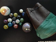 Retro 90s vintage marbles with