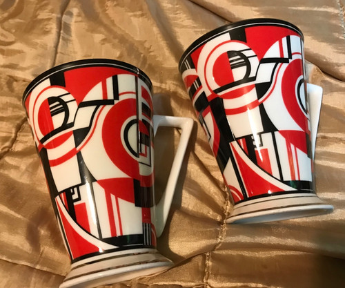 Pair past times art deco - pair,