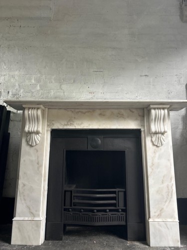 Marble fire surround for - for, cast