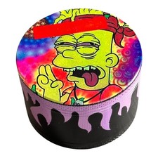 Grinder Zombie 63mm XL 4 Part Premium Metal Herb Magnetic Lid Crusher Shredder