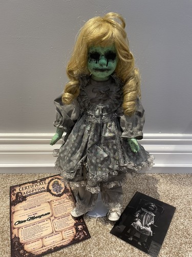 Porcelain horror zombie doll - porcelain,