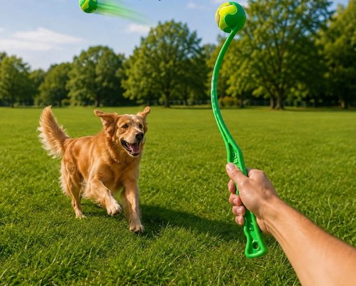 Dog ball launcher - dog,