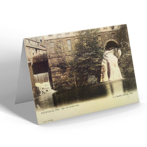 Greeting card vintage - -,