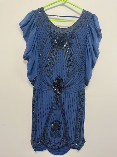 Vintage 1920s style silk - vintage,