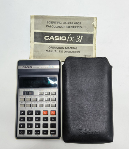Vintage casio fx31 - casio,