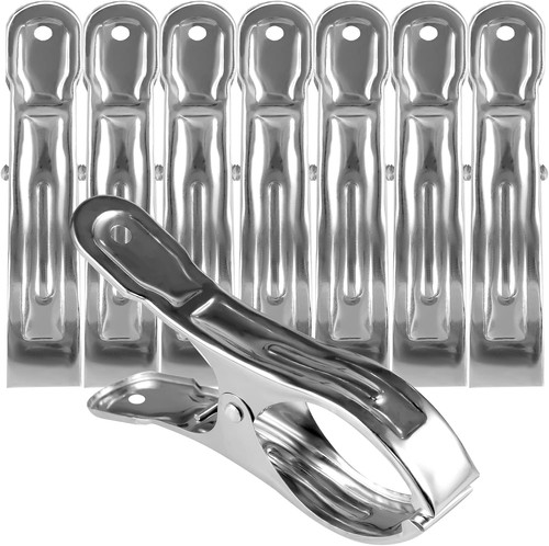 Pack 12cm beach towel clips - 12cm,