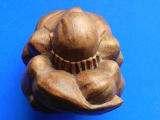 MID CENTURY HAND CARVED WOODEN