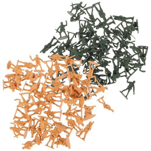 100 pcs mini soldier - pcs,