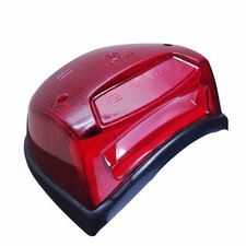 Vintage Tail Light Assembly with Number Plate Light for Bajaj CHETAK 4 Stroke