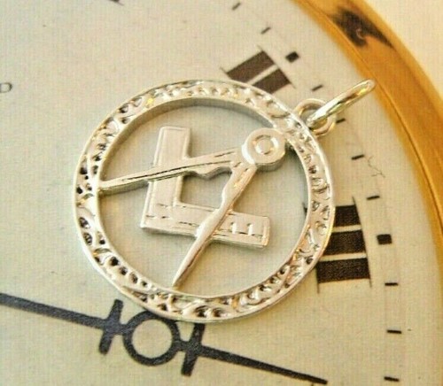 Masonic pocket watch chain fob - pocket,