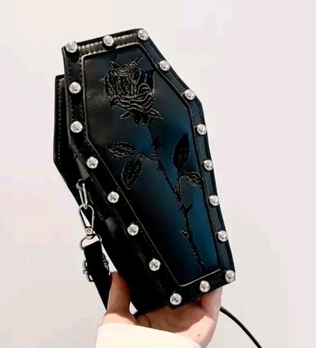 Coffin shaped black - coffin,