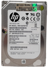 HP MM1000FBFVR 605832-002 7.2K 1TB 2.5" SAS Hard Drive 100% Health