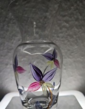 Bohemian Flower Glass Vase 