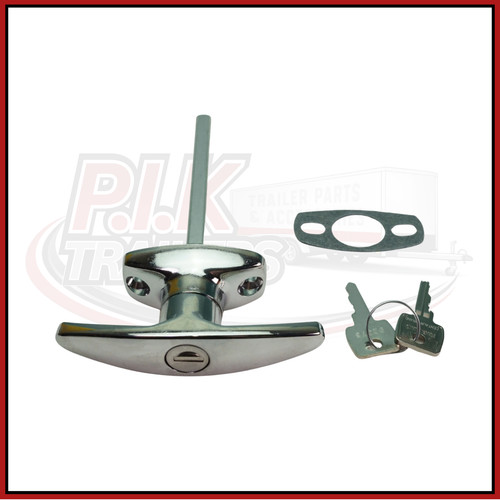Chrome handle door - handle,