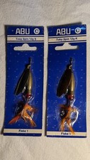 Vintage Abu Toby Spin 12g lot of two fishing lures