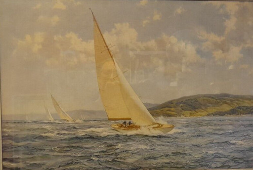 Montague dawson racing wings - dawson, "racing