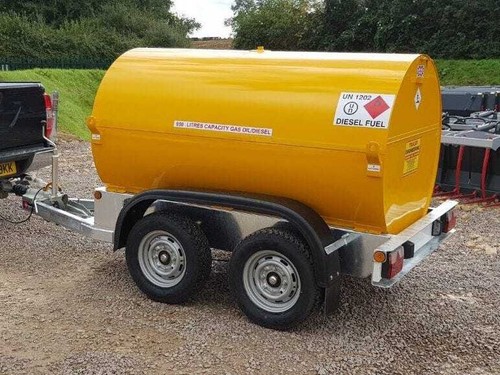 950 litre mobile diesel bowser - diesel,