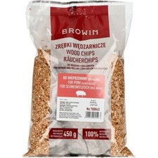 Wood Chips 70% Alder + 30% Beech 450g Class 2 for Smoking Meat BBQ