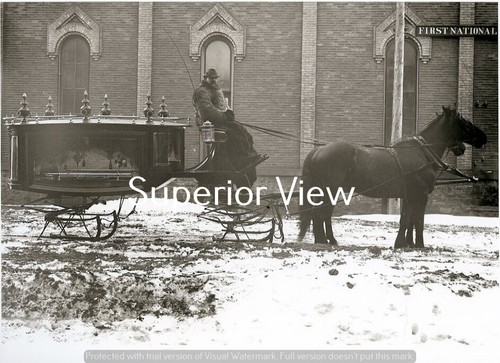 Vintage funeral horse drawn - funeral,
