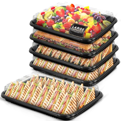Pack sandwich platter - pack, trays