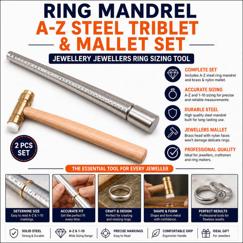 Ring mandrel steel triblet - ring,