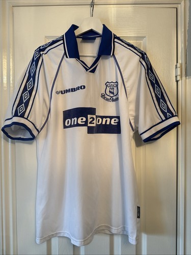 Everton 1998 away shirt - everton,