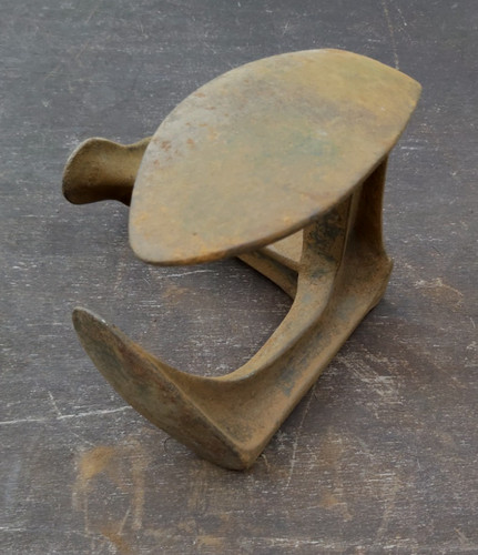 Heavy vintage size cast iron - vintage,