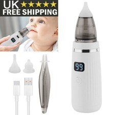Electric Baby Nasal Aspirator Hygienic Nose Cleaner Adjustable 5 Levels Suction