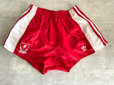 Vintage 1989 Adidas Liverpool FC Shorts, High Cut Nylon, 32" inch Waist Large