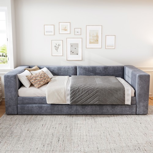 Upholstered 3ft single - single, bed