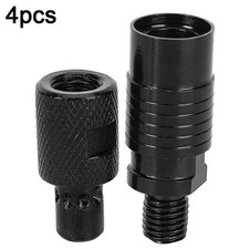 4Pcs New Fashion Metal Fishing Rod Pod Connectors Bite Alarms Adapters Black❀