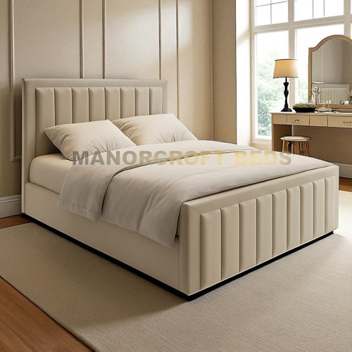 Lined ottoman storage - lined, bed