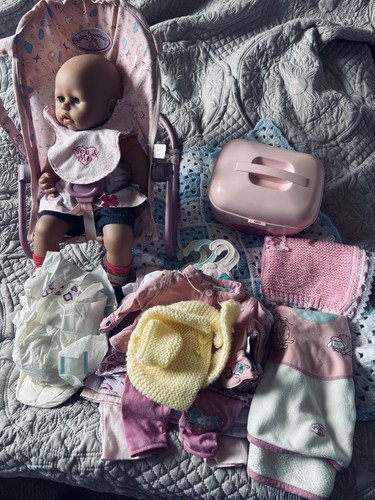 Year old baby annabell - old, with