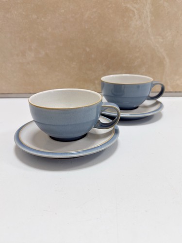 Denby stoneware blue jetty tea - denby,