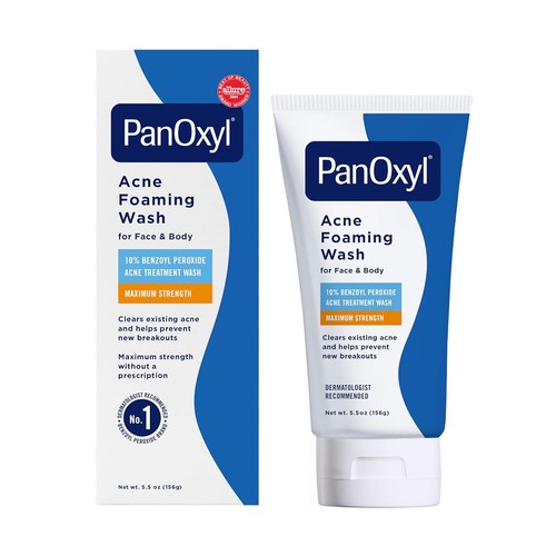Acne foaming wash - foaming, body