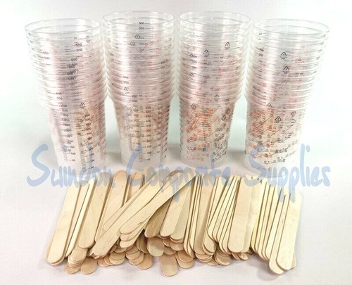Resin measuring cups - measuring,