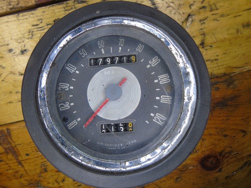 Smiths 120mph speedometer bsa - 120mph,