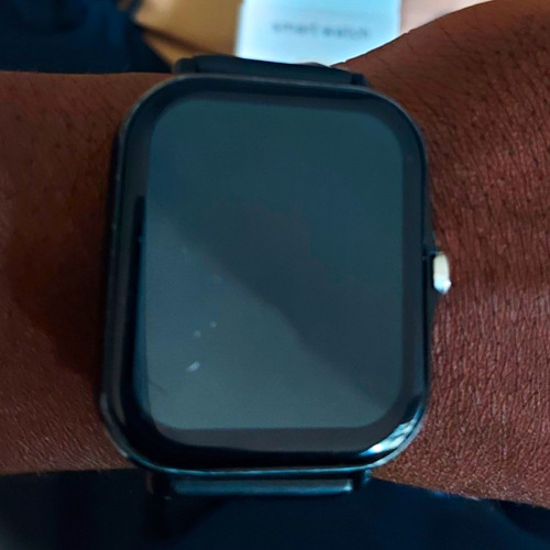 Smart watch touchscreen black - smart,