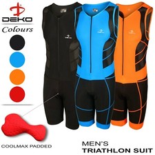 DEKO Mens Triathlon Tri Suit