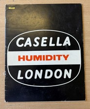 Casella Humidity Catalogue Casella Dew Point Meter Data Sheet