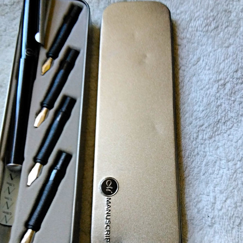Manuscript calligraphy set - manuscript,