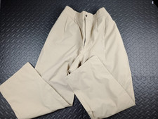 Proquip Mens Beige Gore-Tex Golf Rain Trousers Waterproof Size Large L - 32x31