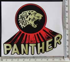 Panther Motorcycle Sticker