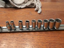 Craftsman Socket Set 9 Pc 1/4"