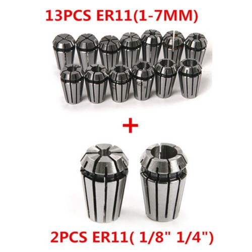 15pcs er11 spring - 15pcs, collet
